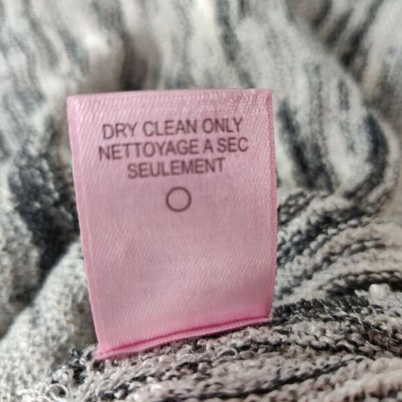 Calypso St. Barth Striped Gray and Cream Dress - Picture 11 of 11